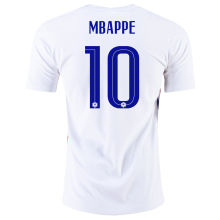 MBAPPE #10 France Away 1:1 Quality Fans Soccer Jersey 2020/21