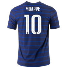 MBAPPE #10 France Home 1:1 Quality Fans Soccer Jersey 2020/21