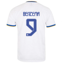 BENZEMA #9 RM Home 1:1 Quality Fans Soccer Jersey 2021/22 ★★