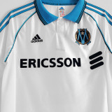 1998/1999 Marseille Home White Retro Soccer Jersey