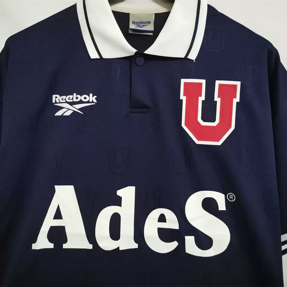 1998 Universidad de Chile Home Blue Retro Soccer Jersey
