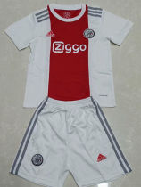 2021/22 Ajax Home Red White Kids Soccer Jersey