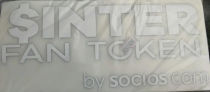 $INTER FAN TOKEN by SOCIOS COM 2021/22 In Milan Home Jersey 国米主场胸前广告