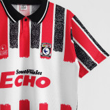 1990 Cardiff City Red Retro Soccer Jersey