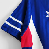 1990 Yugoslavia Home Blue Red Retro Soccer Jersey