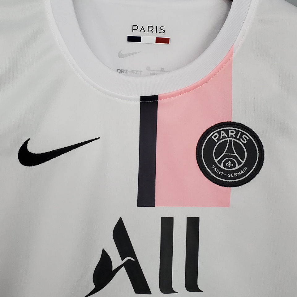 MESSI #30 PSG Away White Kids Soccer Jersey 2021/22