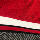 JORDAN # 23 Bulls Red Mitchell Ness Retro Jerseys