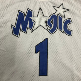 McGRADY # 1 MAGIC White Mitchell Ness Retro Jerseys