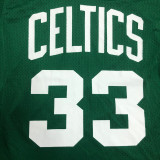 BIRD # 33 CELTICS Green Mitchell Ness Retro Jerseys