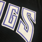 WILLIAMS # 55 KINGS Black Mitchell Ness Retro Jerseys