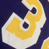 JOHNSON # 32 Lakers Purple Mitchell Ness Retro Jerseys