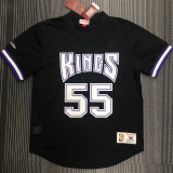 WILLIAMS # 55 KINGS Black Mitchell Ness Retro Jerseys