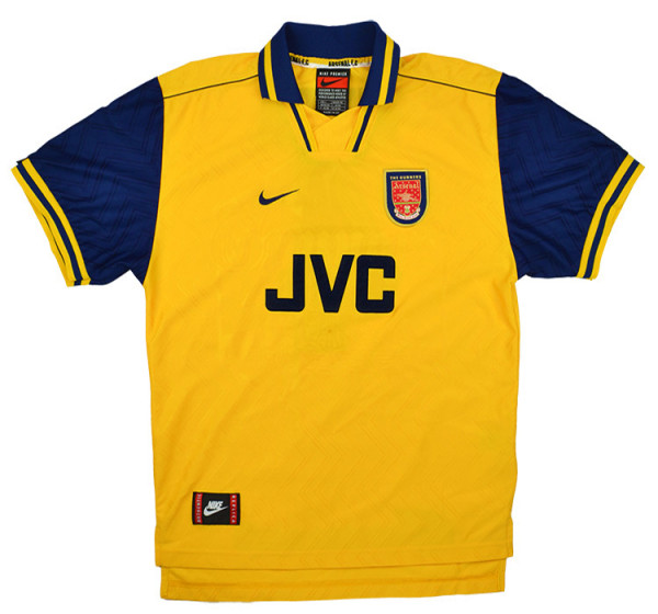 1996/98 ARS Away Yellow Retro Soccer Jersey