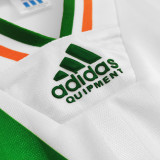 1992/1994 Ireland Away White Retro Soccer Jersey