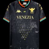 2021/22 Venezia FC Home Black Fans Soccer Jersey