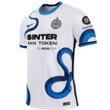 2021/22 In Milan 1:1 Quality Away White Fans Soccer Jersey