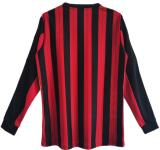 2013/14 AC Milan Home Retro Long Sleeve Soccer Jersey