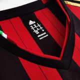 2013/14 AC Milan Home Retro Long Sleeve Soccer Jersey