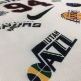 Supreme X Nike NBA White Jerseys Hot Pressed