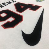 Supreme X Nike NBA White Jerseys Hot Pressed