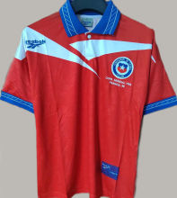 1998 Chile Home Red Retro Soccer Jersey