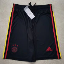 2021/22 Ajax Third Black Shorts Pants