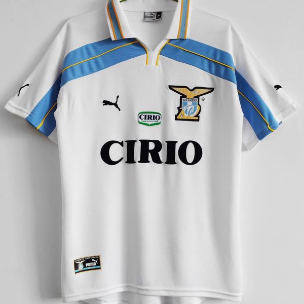 1998/2000 Lazio White Retro Soccer Jersey