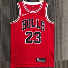 2022 Bulls Jordan #23 Red 75 Years NBA Jerseys 75周年