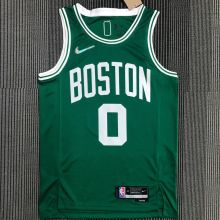 2022 Celtics TATUM #0 Green 75 Years NBA Jerseys 75周年