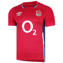 2021/22 Englang Away Red Rugby Shirt  英格兰