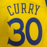 2018 Warriors CURRY #30 The Bay NBA Jerseys Hot Pressed