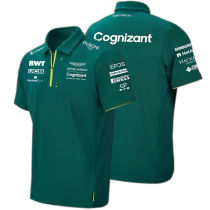 Aston Martin F1 Green Team POLO T-Shirt (阿斯顿马丁)