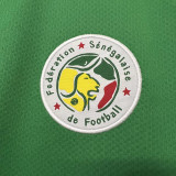 2002 Senegal Home Green Retro Soccer Jersey