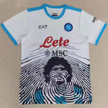 Copy 2021/22 Napoli Maradona White Special Edition Jersey