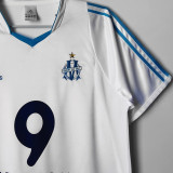 2002/04 Marseille Home White Retro Soccer Jersey
