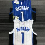 McGRADY # 1 MAGIC Blue Retro NBA Jerseys