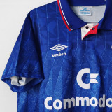 1989/91 CFC Home Blue Retro Soccer Jersey