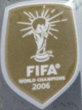 2006 FIFA WORLD CHAMPIONS Patch 2006 世界杯黄底金杯