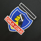 2006 Colo-Colo Away Black Retro Soccer Jersey