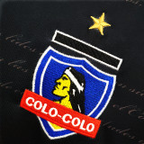 2011 Colo-Colo Away Black Retro Soccer Jersey