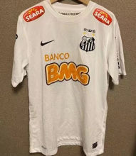 2011/12 Santos White Retro Soccer Jersey