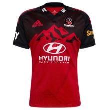 2022 Crusaders Home Red Rugby Jersey 十字军