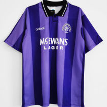 1994/95 Rangers Purple Retro Soccer Jersey
