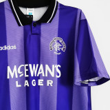 1994/95 Rangers Purple Retro Soccer Jersey