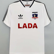 1991 Colo-Colo Home White Retro Soccer Jersey