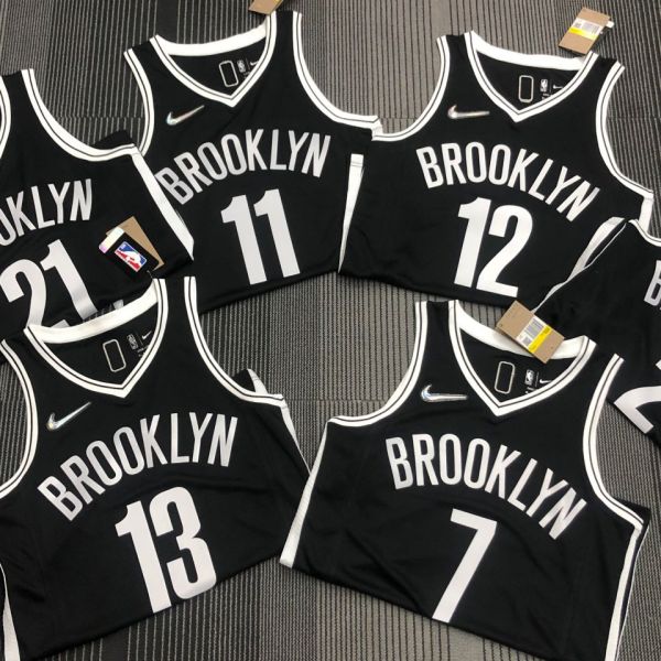 2022 Nets SIMMONS10 Black 75 Years NBA Jerseys