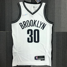 2022 Nets CURRY#30 White 75 Years NBA Jerseys 75周年