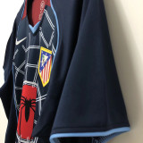 2004/05 ATM SPIDER-MAN2 Away Black Retro Soccer Jersey