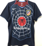 2004/05 ATM SPIDER-MAN2 Away Black Retro Soccer Jersey