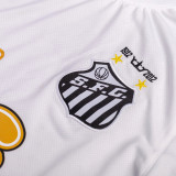 2012/13 Santos White Retro Soccer Jersey